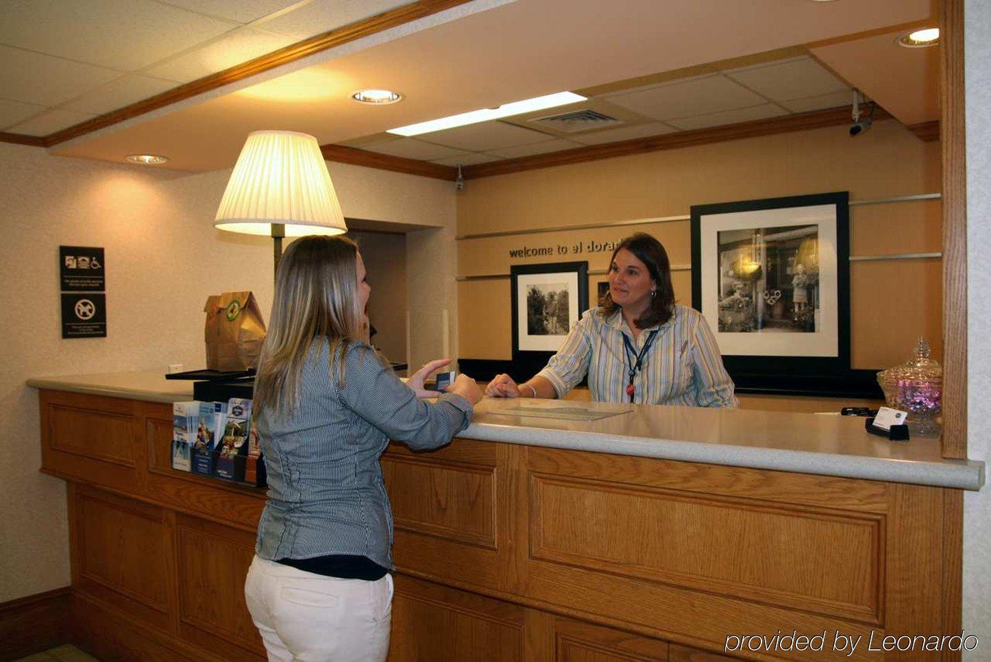 Hampton Inn El Dorado Interno foto